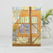 Carte Vincent van Gogh - La devanture d'une boucherie (Debout devant)