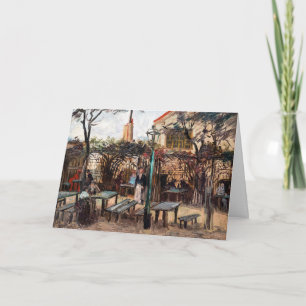 Carte Vincent Van Gogh - La Guinguette sur Montmartre