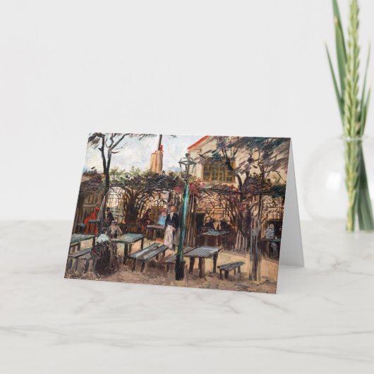 Carte Vincent Van Gogh - La Guinguette sur Montmartre (Devant)
