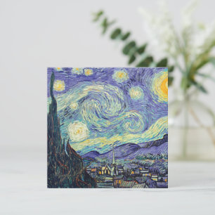 Carte Vincent Van Gogh La Nuit étoilée
