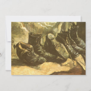 Carte Vincent van Gogh - La vie morte Trois paires de ch