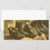 Carte Vincent van Gogh - La vie morte Trois paires de ch (Devant / Derrière)