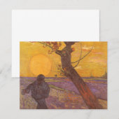 Carte Vincent van Gogh - Le Semeur (Devant / Derrière)