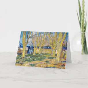 Carte Vincent van Gogh - Le Train bleu