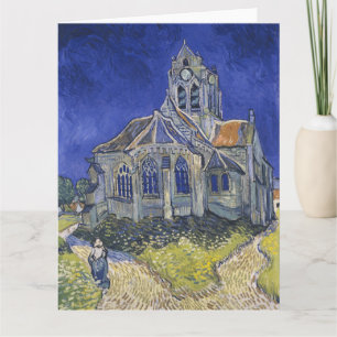 Carte Vincent Van Gogh, L'église d'Auvers