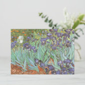 Carte Vincent van Gogh - Les Iris (Debout devant)