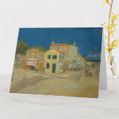 Carte Vincent Van Gogh, Maison Jaune, Rue (Fleur jaune)