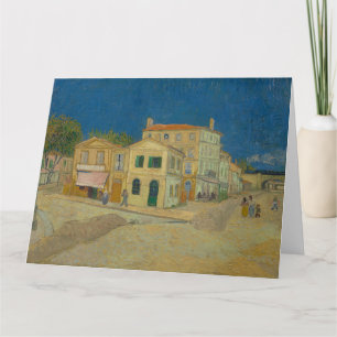Carte Vincent Van Gogh, Maison Jaune, Rue