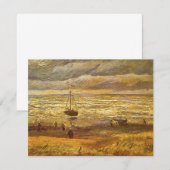 Carte Vincent van Gogh - Mer à Scheveningen (Devant / Derrière)