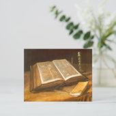 Carte Vincent van Gogh - Nature morte avec Bible (Debout devant)