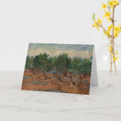 Carte Vincent van Gogh - Olive Grove (Fleur jaune)