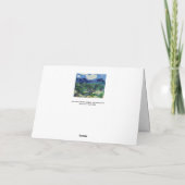 Carte Vincent van Gogh - Oliviers aux Alpilles (Dos)