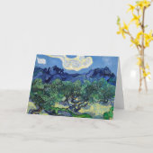 Carte Vincent van Gogh - Oliviers aux Alpilles (Fleur jaune)