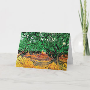 Carte Vincent Van Gogh - Oliviers Beaux-Arts
