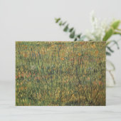 Carte Vincent van Gogh - Pâturage en fleurs (Debout devant)