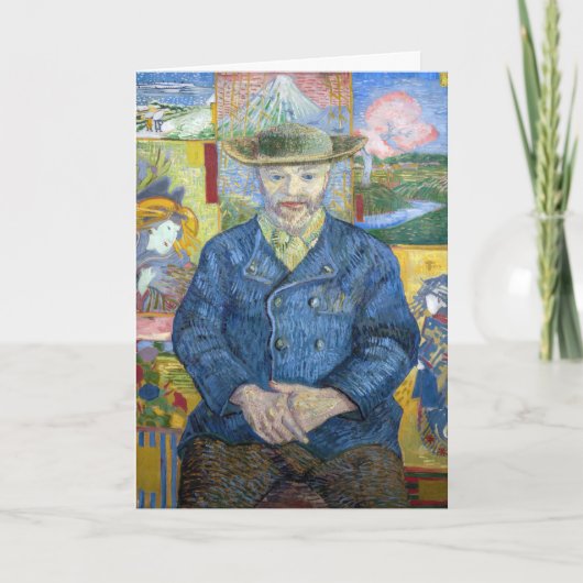 Carte Vincent van Gogh - Portrait de Pere Tanguy (Devant)