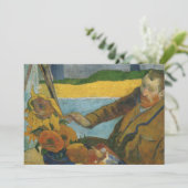 Carte Vincent van Gogh Portrait | Paul Gauguin (Debout devant)