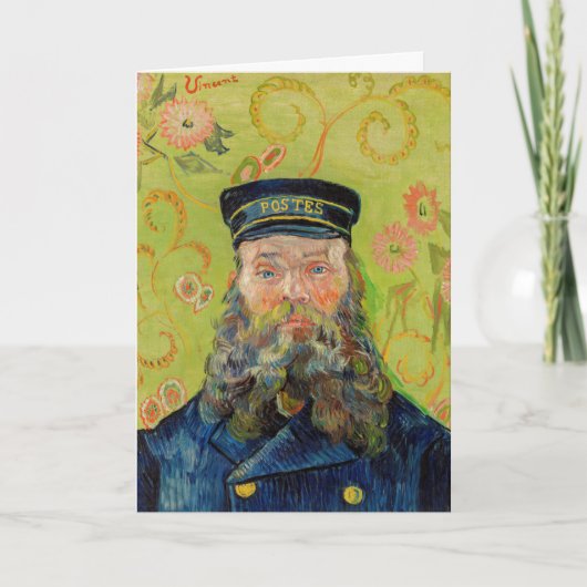 Carte Vincent Van Gogh - Postman Joseph Roulin (Devant)