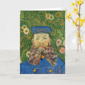 Carte Vincent Van Gogh - Postman Joseph Roulin (Fleur jaune)