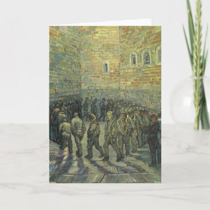 Carte Vincent van Gogh - Prisonniers exerçant