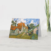 Carte Vincent van Gogh - Rue à Auvers-sur-Oise (Devant)