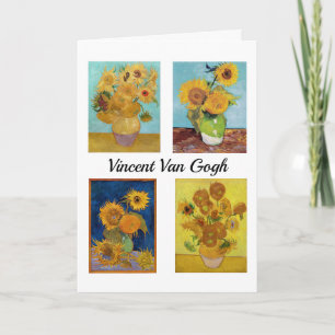 Carte Vincent Van Gogh Sunflowers Serie
