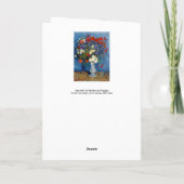 Carte Vincent van Gogh - Vase avec Cornflowers & Poppies (Dos)