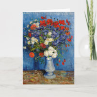 Vincent van Gogh - Vase avec Cornflowers & Poppies
