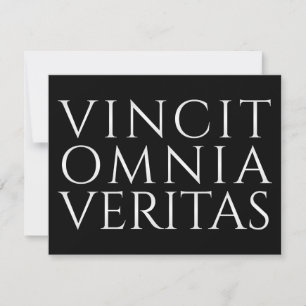 Carte VINCIT OMNIA VERITAS - Lumière