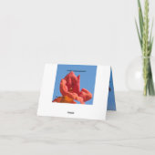 Carte Vine de trompette et chou de miel (Dos)