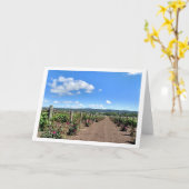 Carte Vineyard (Fleur jaune)
