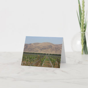 Carte Vineyard Notecard