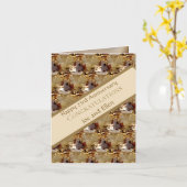 Carte Vingt-troisième anniversaire Mariage, Topaz, (Fleur jaune)