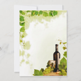 Carte Vins et raisins