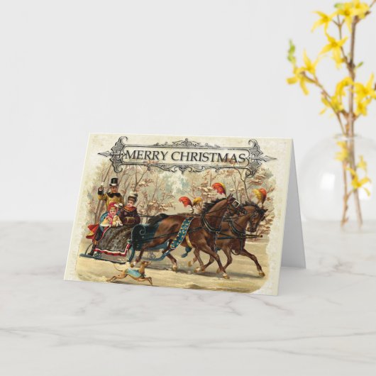 Carte Vintage (Fleur jaune)