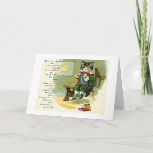 Carte Vintage (Devant)