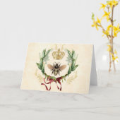 Carte Vintage (Fleur jaune)