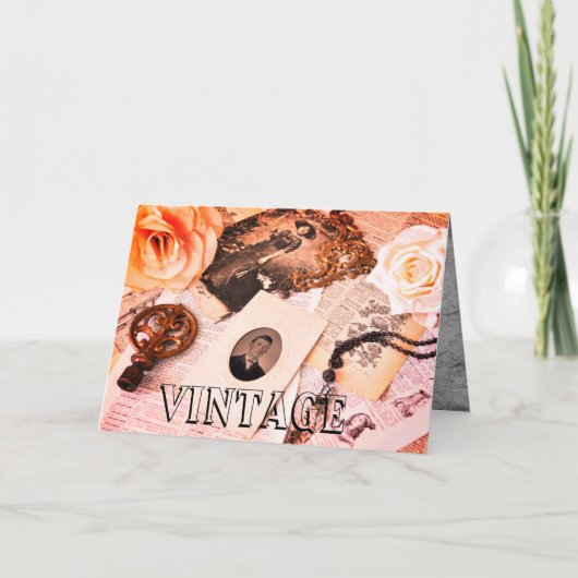 Carte Vintage (Devant)