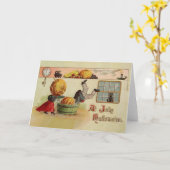 Carte Vintage (Fleur jaune)