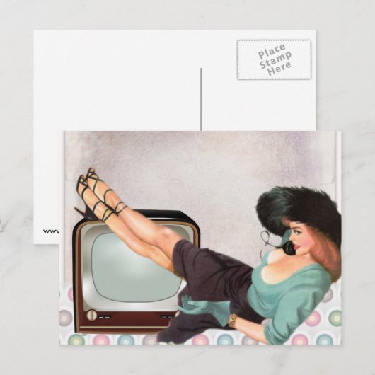 carte vintage (Devant / Derrière)