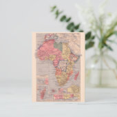 Carte vintage, 1920, Afrique (Debout devant)