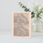 Carte vintage, 1920, Italie (Debout devant)