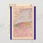 Carte vintage, Algérie, vers 1920 (Devant / Derrière)