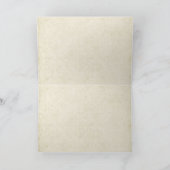 Carte Vintage Apple Blossom Love & Thanks (Intérieur)