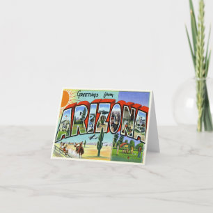 Carte vintage Arizona