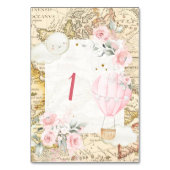 Carte vintage Balloon à air rose Anniversaire (Par défaut)