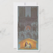 Carte Vintage bébé Jésus (Devant)