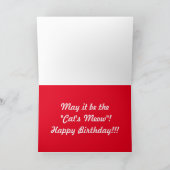 Carte Vintage Birthday (Intérieur)