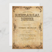 Carte Vintage Brown de la répétition (Devant / Derrière)