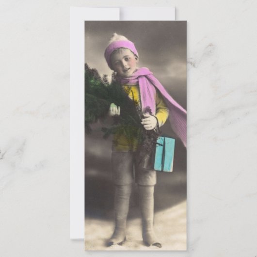 Carte Vintage Christmas (Devant)